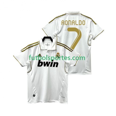 Camiseta Real Madrid Cristiano Ronaldo 7 2011 2012 Retro Primera Equipación
